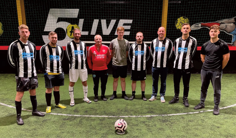 NPS One In A Million (OIAM) Charity 5-a-Side Football Team 2021