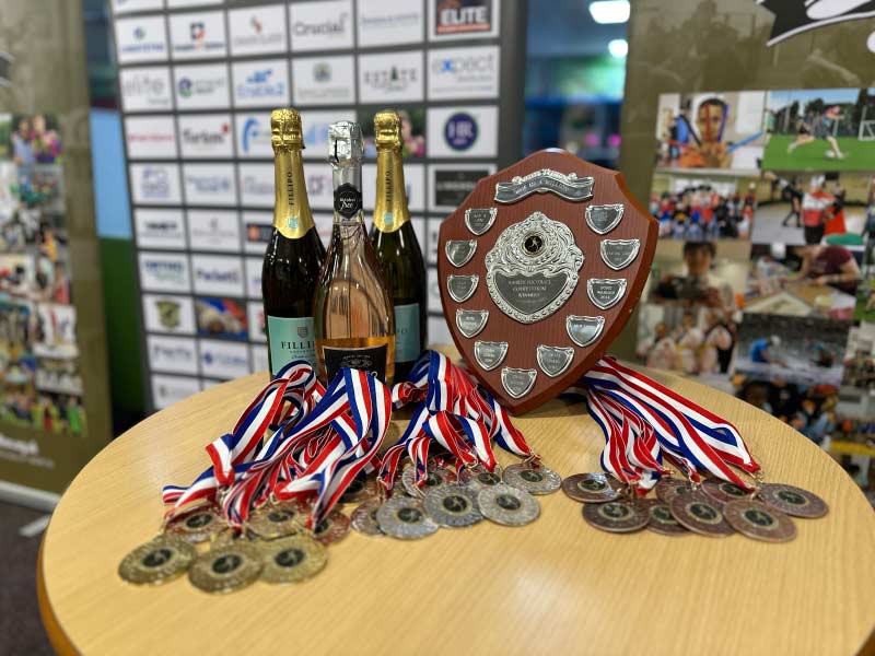One in a Million charity medals and shield 2025
